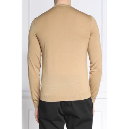 BOSS BLACK Wełniany sweter Leno-P | Slim Fit L okazja Gomez Fashion Store
