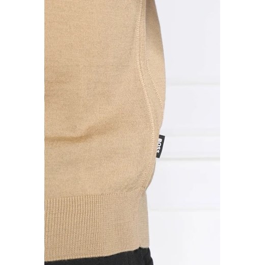 BOSS BLACK Wełniany sweter Leno-P | Slim Fit L Gomez Fashion Store okazyjna cena