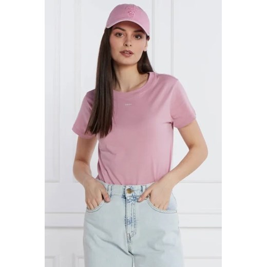 Pinko T-shirt | Regular Fit ze sklepu Gomez Fashion Store w kategorii Bluzki damskie - zdjęcie 172836311
