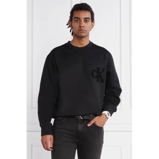 CALVIN KLEIN JEANS Bluza CHENILLE | Regular Fit ze sklepu Gomez Fashion Store w kategorii Bluzy męskie - zdjęcie 172836373
