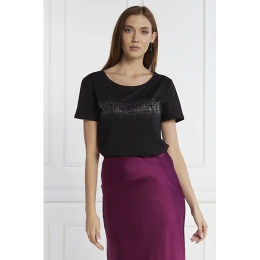 Patrizia Pepe T-shirt | Regular Fit Patrizia Pepe M wyprzedaż Gomez Fashion Store