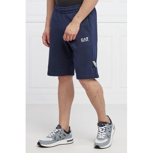 EA7 Szorty | Regular Fit M promocyjna cena Gomez Fashion Store