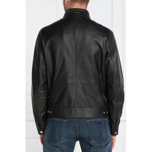 BOSS BLACK Skórzana kurtka Mansell1 | Regular Fit 52 wyprzedaż Gomez Fashion Store