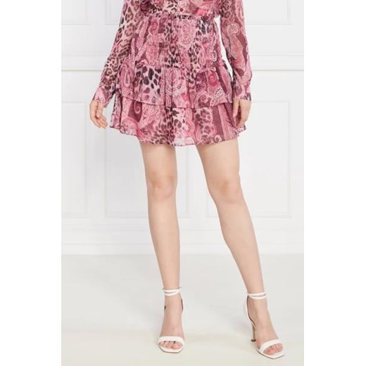 GUESS Spódnica BRIGIDA SMOCKED MINI ze sklepu Gomez Fashion Store w kategorii Spódnice - zdjęcie 172838244