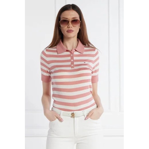 Tommy Hilfiger Polo | Regular Fit ze sklepu Gomez Fashion Store w kategorii Bluzki damskie - zdjęcie 172838511