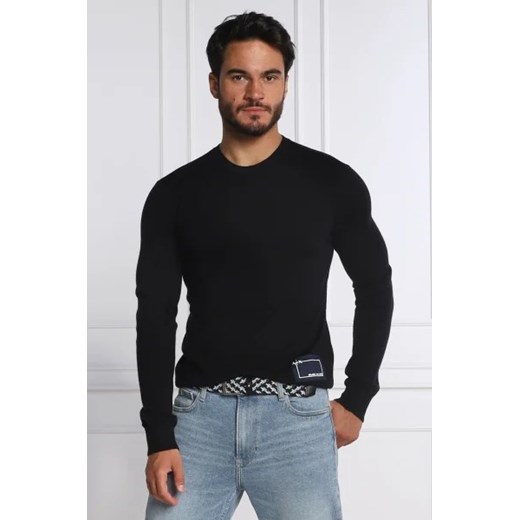 Armani Exchange Sweter | Regular Fit | z dodatkiem wełny ze sklepu Gomez Fashion Store w kategorii Swetry męskie - zdjęcie 172838532