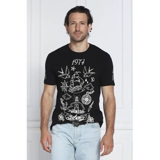 Iceberg T-shirt | Regular Fit ze sklepu Gomez Fashion Store w kategorii T-shirty męskie - zdjęcie 172838553