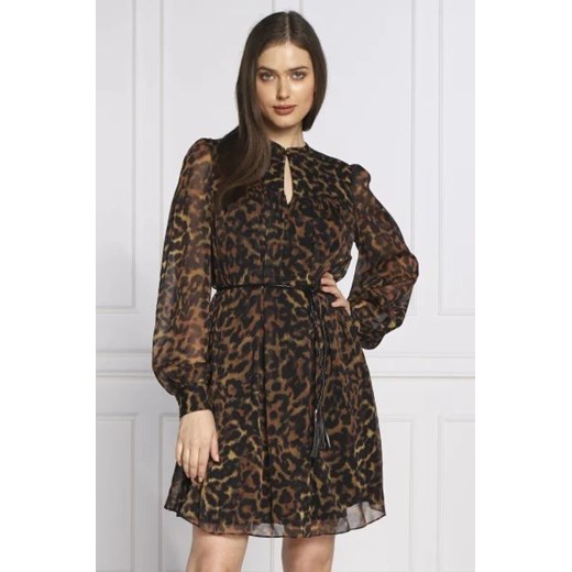 GUESS Sukienka z paskiem MORGANE ze sklepu Gomez Fashion Store w kategorii Sukienki - zdjęcie 172838611