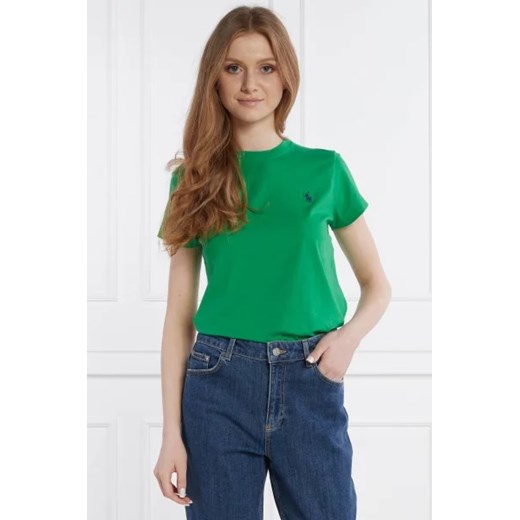 POLO RALPH LAUREN T-shirt | Regular Fit ze sklepu Gomez Fashion Store w kategorii Bluzki damskie - zdjęcie 172839162