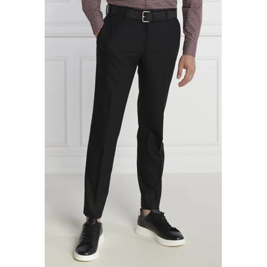 BOSS BLACK Spodnie P Genius CW | Slim Fit | z dodatkiem wełny ze sklepu Gomez Fashion Store w kategorii Spodnie męskie - zdjęcie 172840244