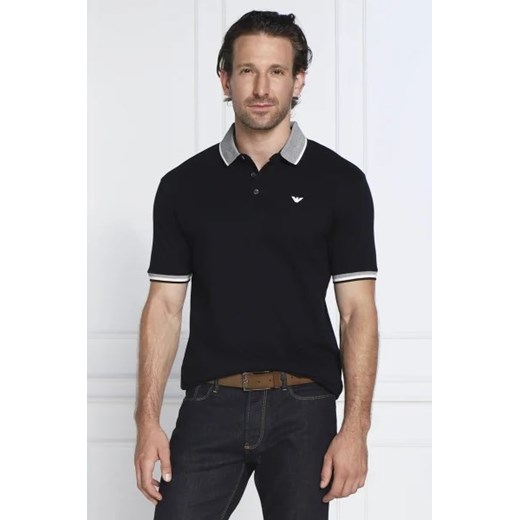 Emporio Armani Polo | Regular Fit ze sklepu Gomez Fashion Store w kategorii T-shirty męskie - zdjęcie 172840254
