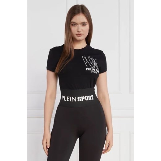 Philipp Plein T-shirt | Regular Fit ze sklepu Gomez Fashion Store w kategorii Bluzki damskie - zdjęcie 172840524