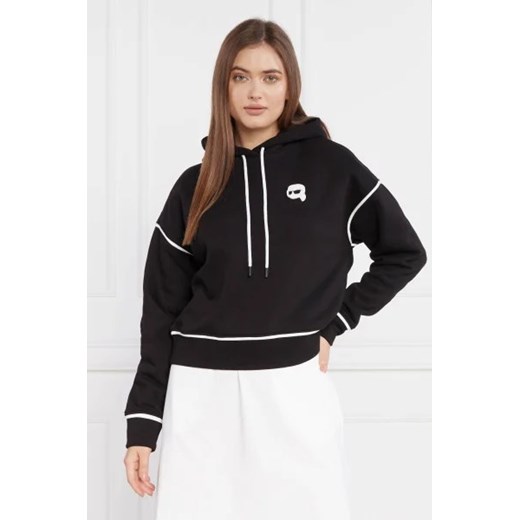 Karl Lagerfeld Bluza ikonik 2.0 hoodie | Regular Fit ze sklepu Gomez Fashion Store w kategorii Bluzy damskie - zdjęcie 172841194