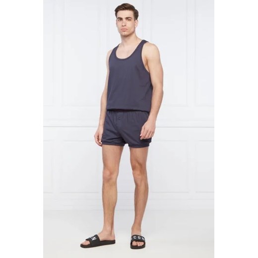 Dsquared2 Tank top | Regular Fit | z dodatkiem lnu Dsquared2 XXL promocyjna cena Gomez Fashion Store