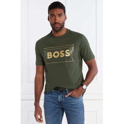 BOSS GREEN T-shirt Tee 2 | Regular Fit | stretch M okazja Gomez Fashion Store