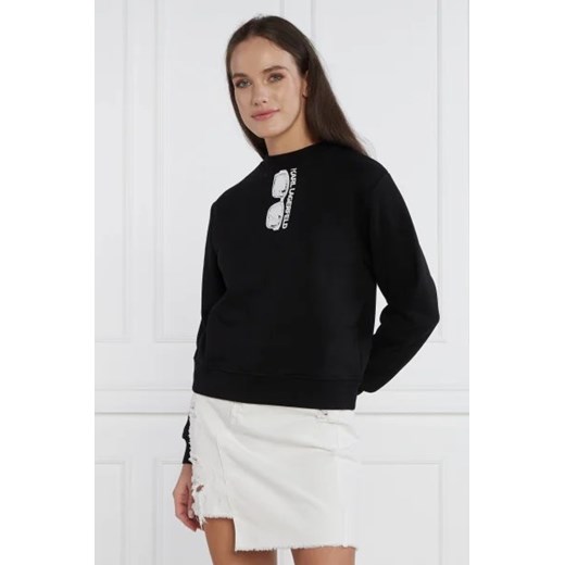 Karl Lagerfeld Bluza fun logo Karl Lagerfeld XS Gomez Fashion Store wyprzedaż