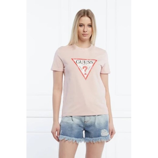 GUESS T-shirt | Regular Fit ze sklepu Gomez Fashion Store w kategorii Bluzki damskie - zdjęcie 172842690
