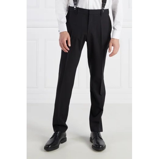 BOSS BLACK Wełniany garnitur H-Huge-2Pcs-224 | Slim Fit 46 wyprzedaż Gomez Fashion Store