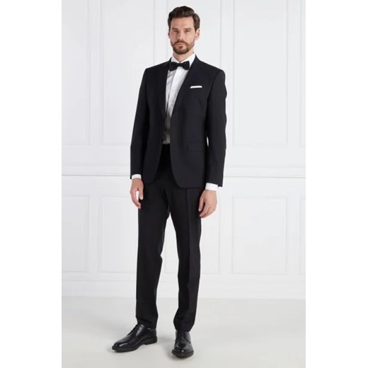 BOSS BLACK Wełniany garnitur H-Huge-2Pcs-224 | Slim Fit 46 promocja Gomez Fashion Store