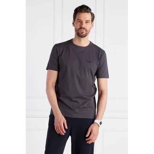 BOSS GREEN T-shirt Tee Curved | Regular Fit ze sklepu Gomez Fashion Store w kategorii T-shirty męskie - zdjęcie 172843254