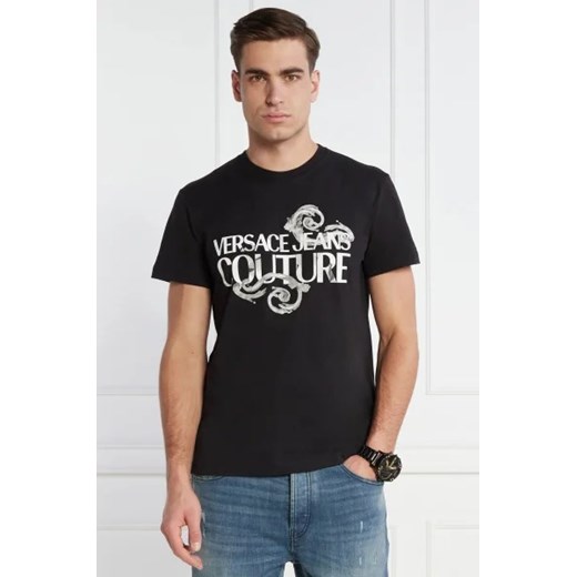 Versace Jeans Couture T-shirt | Slim Fit ze sklepu Gomez Fashion Store w kategorii T-shirty męskie - zdjęcie 172843454