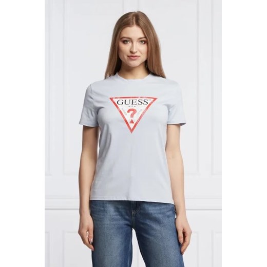 GUESS T-shirt | Regular Fit ze sklepu Gomez Fashion Store w kategorii Bluzki damskie - zdjęcie 172843474