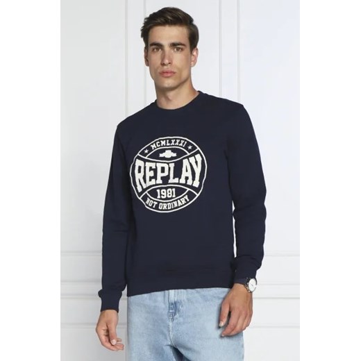 Replay Bluza | Regular Fit ze sklepu Gomez Fashion Store w kategorii Bluzy męskie - zdjęcie 172844120