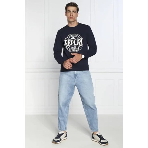 Replay Bluza | Regular Fit Replay S wyprzedaż Gomez Fashion Store