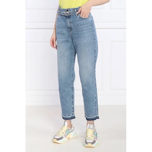 Pinko Jeansy FLEXI MADDIE MOM | Mom Fit ze sklepu Gomez Fashion Store w kategorii Jeansy damskie - zdjęcie 172844251