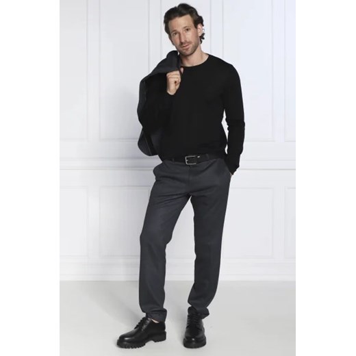 Oscar Jacobson Wełniany sweter Custer | Slim Fit Oscar Jacobson XL okazja Gomez Fashion Store