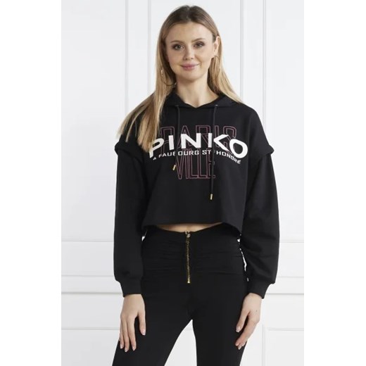 Pinko Bluza | Cropped Fit ze sklepu Gomez Fashion Store w kategorii Bluzy damskie - zdjęcie 172844443