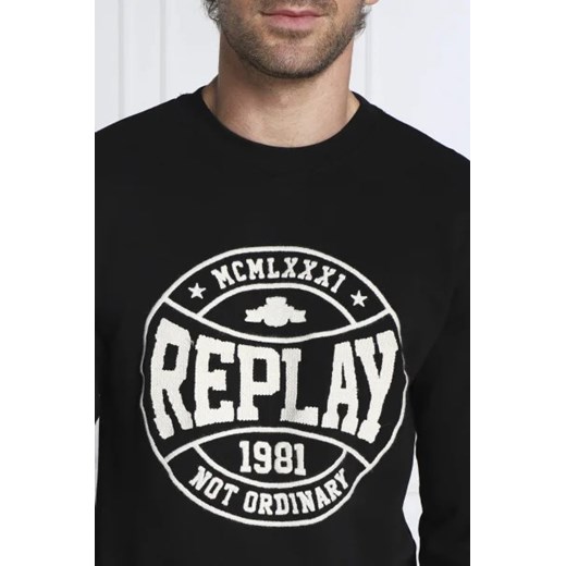 Replay Bluza | Regular Fit Replay XXL okazyjna cena Gomez Fashion Store