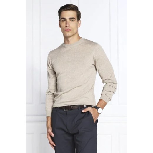 Oscar Jacobson Wełniany sweter Custer | Slim Fit Oscar Jacobson XXL Gomez Fashion Store wyprzedaż