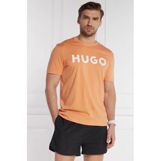 HUGO T-shirt Dulivio | Regular Fit S Gomez Fashion Store okazja