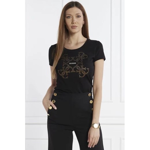 GUESS T-shirt | Slim Fit ze sklepu Gomez Fashion Store w kategorii Bluzki damskie - zdjęcie 172845251