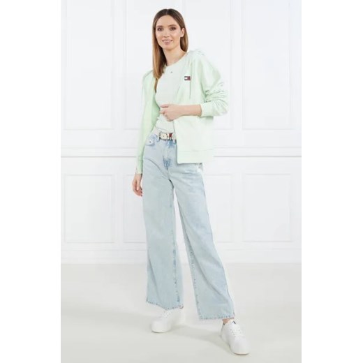 Tommy Jeans Bluza TJW RLX XS BADGE ZIP TRHU | Relaxed fit Tommy Jeans XS wyprzedaż Gomez Fashion Store