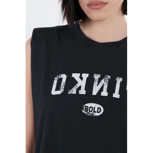 Pinko T-shirt CACAO CANOTTA | Regular Fit Pinko XS wyprzedaż Gomez Fashion Store