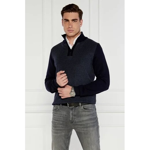 BOSS BLACK Wełniany Sweter H-Dambino | Regular Fit ze sklepu Gomez Fashion Store w kategorii Swetry męskie - zdjęcie 172845724
