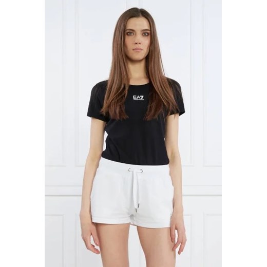 EA7 T-shirt | Regular Fit ze sklepu Gomez Fashion Store w kategorii Bluzki damskie - zdjęcie 172845922