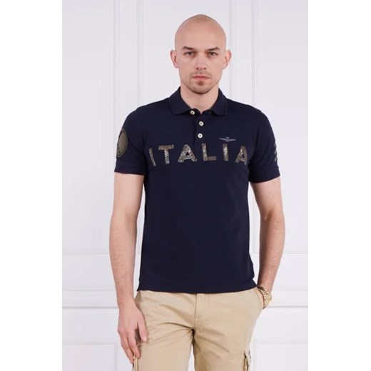 Aeronautica Militare Polo | Regular Fit ze sklepu Gomez Fashion Store w kategorii T-shirty męskie - zdjęcie 172846274