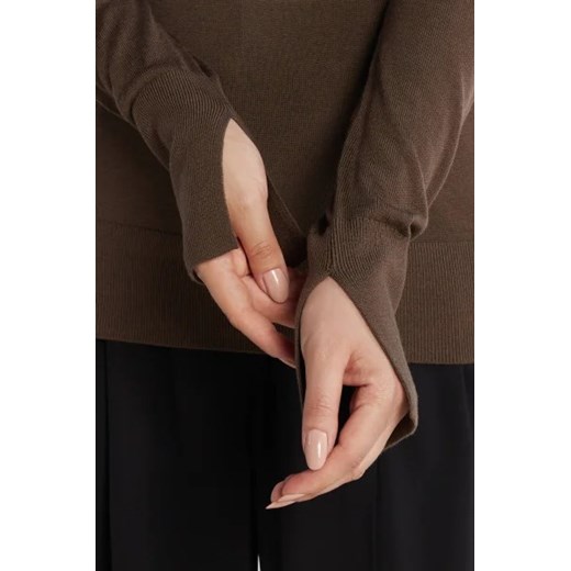 Calvin Klein Wełniany sweter EXTRA FINE V-NK | Regular Fit Calvin Klein XS okazja Gomez Fashion Store