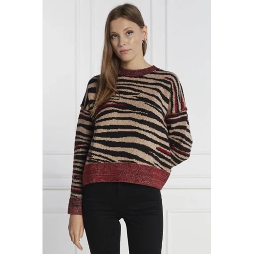Desigual Sweter | Regular Fit | z dodatkiem wełny ze sklepu Gomez Fashion Store w kategorii Swetry damskie - zdjęcie 172847054