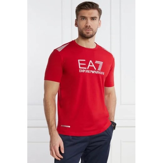 EA7 T-shirt | Regular Fit ze sklepu Gomez Fashion Store w kategorii T-shirty męskie - zdjęcie 172847760