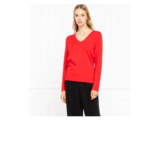 Tommy Hilfiger Sweter | Regular Fit | pima ze sklepu Gomez Fashion Store w kategorii Swetry damskie - zdjęcie 172847770