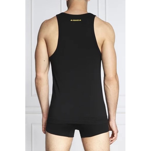 Dsquared2 Tank top | Slim Fit Dsquared2 L wyprzedaż Gomez Fashion Store