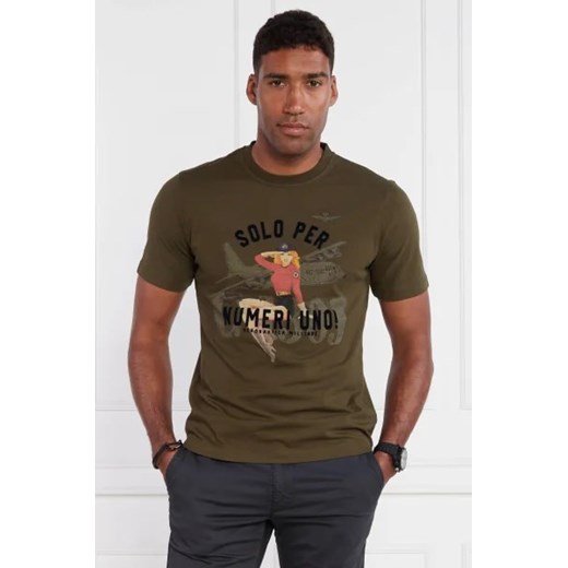 Aeronautica Militare T-shirt | Comfort fit Aeronautica Militare XXXL wyprzedaż Gomez Fashion Store
