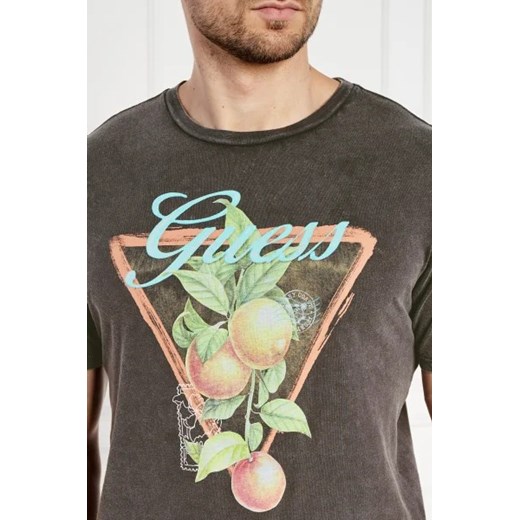 GUESS T-shirt PARADISE | Regular Fit Guess L promocyjna cena Gomez Fashion Store