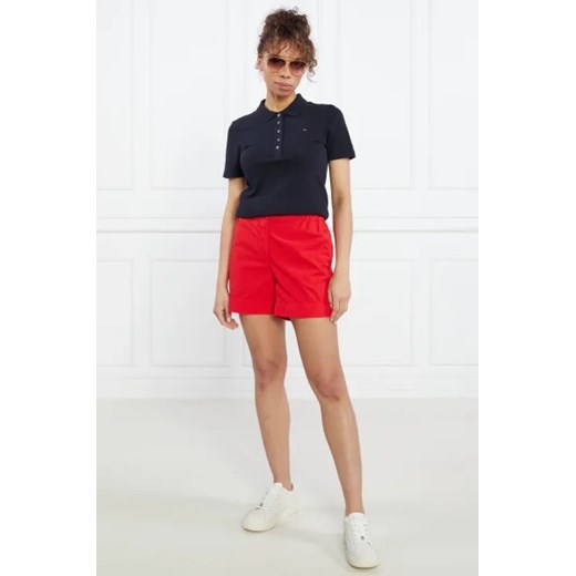 Bluzka damska Tommy Hilfiger z kołnierzykiem