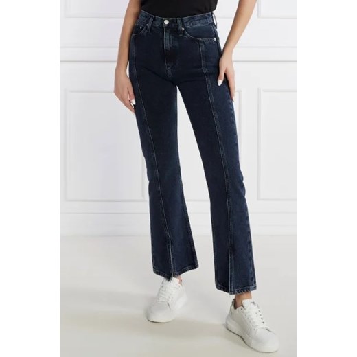 CALVIN KLEIN JEANS Jeansy AUTHENTIC FRONT SPLIT | flare fit ze sklepu Gomez Fashion Store w kategorii Jeansy damskie - zdjęcie 172848283