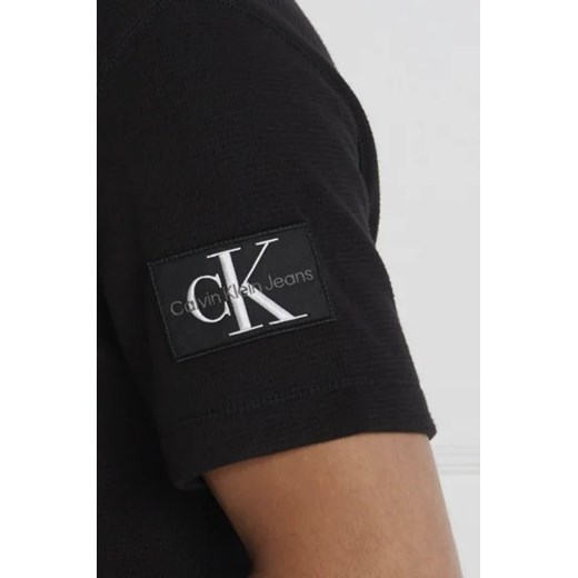 CALVIN KLEIN JEANS T-shirt BADGE WAFFLE | Regular Fit XXL okazja Gomez Fashion Store